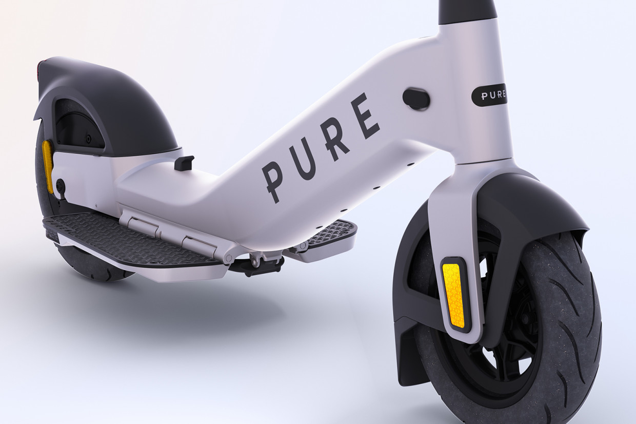 Pure electric hot sale scooter